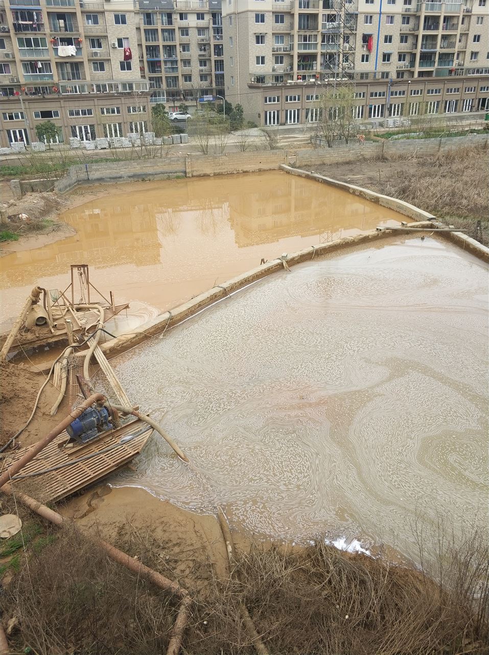海安沉淀池淤泥清理-厂区废水池淤泥清淤